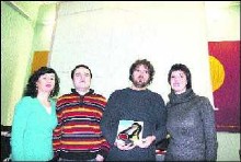 FOTO:Por la izquierda, Patricia Pelez, Jos Ramn Gonzlez, Santiago Lara y Beatriz Coto.