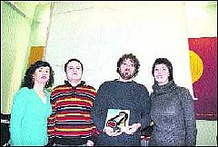 FOTO:Por la izquierda, Patricia Pelez, Jos Ramn Gonzlez, Santiago Lara y Beatriz Coto