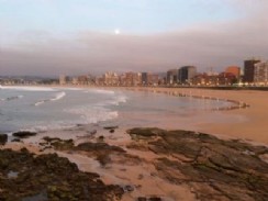 la playa