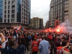 Los partidarios de Gijn